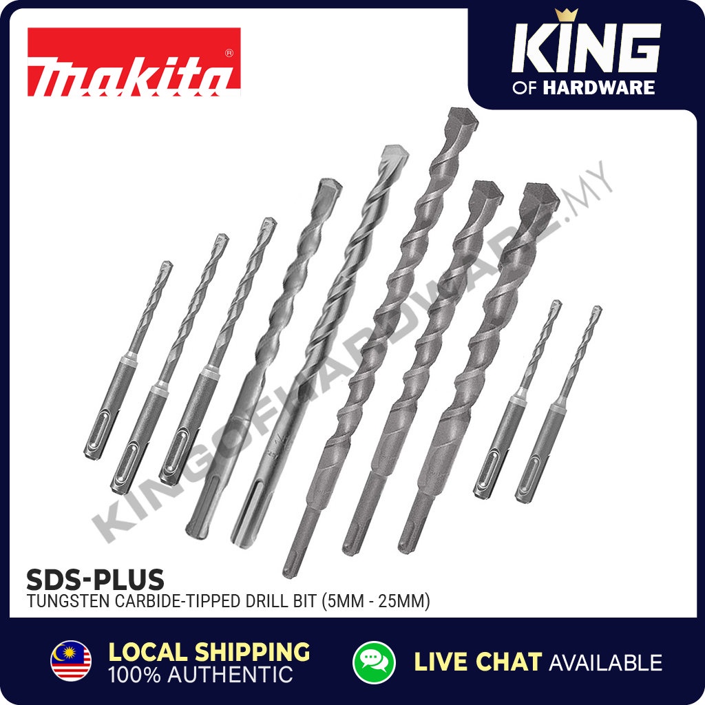 1pc Makita SDS Plus Drill Bit 5MM 25MM Concrete Wall Brick Drilling Mata Rotary Hammer Drill HR2470 HR2630