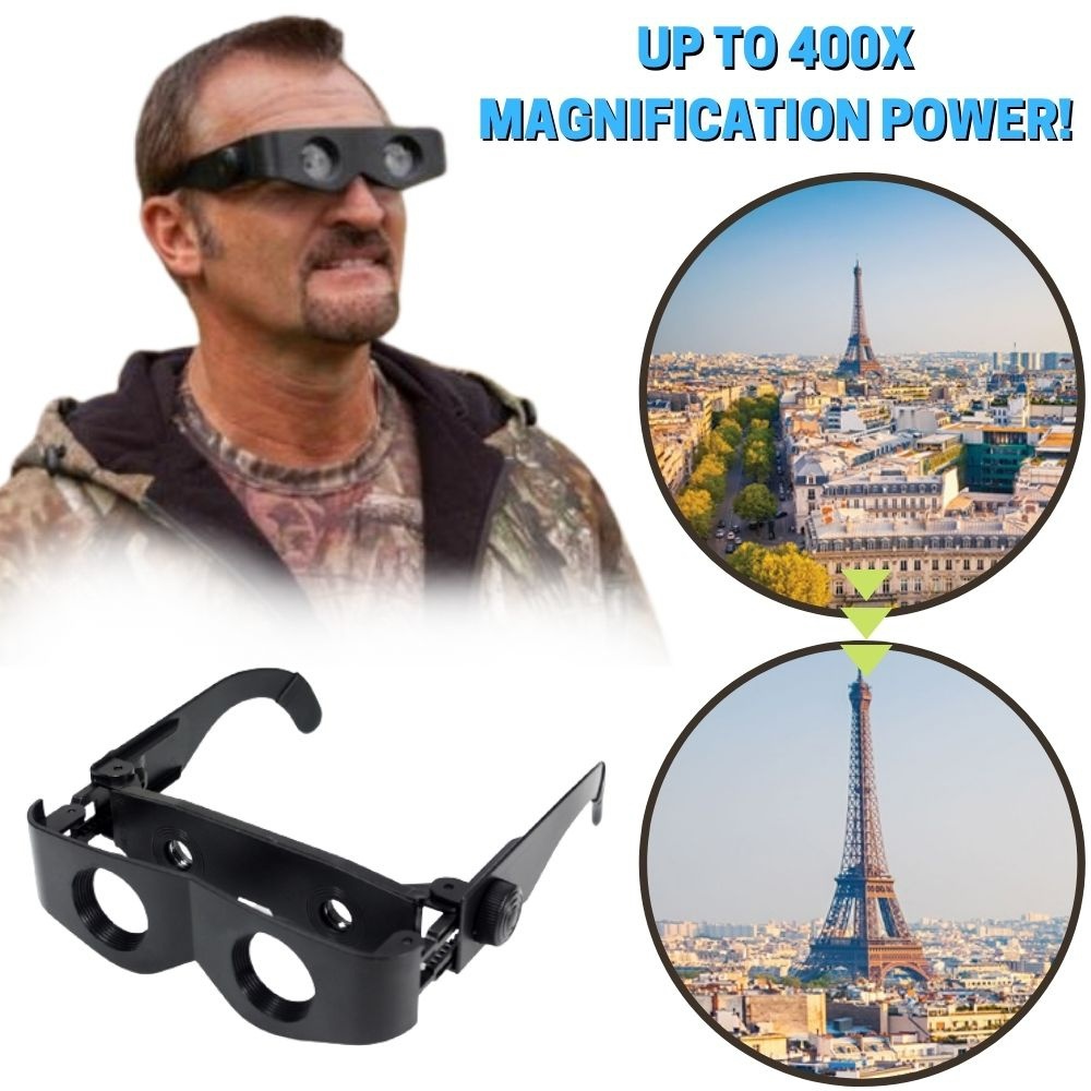 Zoomable Wearable Binoculars, Bird Watching Kids & Adults Binocular ...