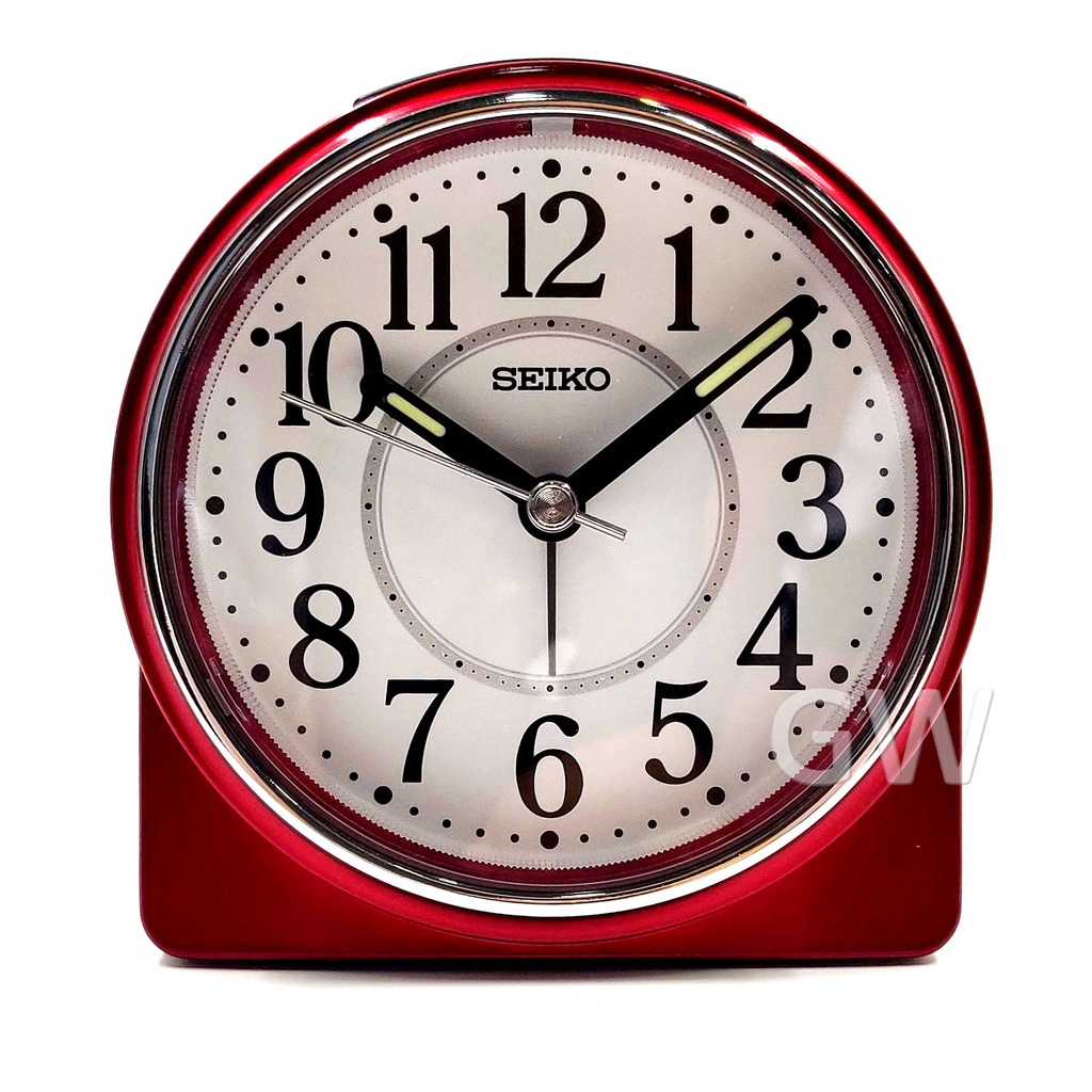 Seiko Clock wekker QHE198K, rond