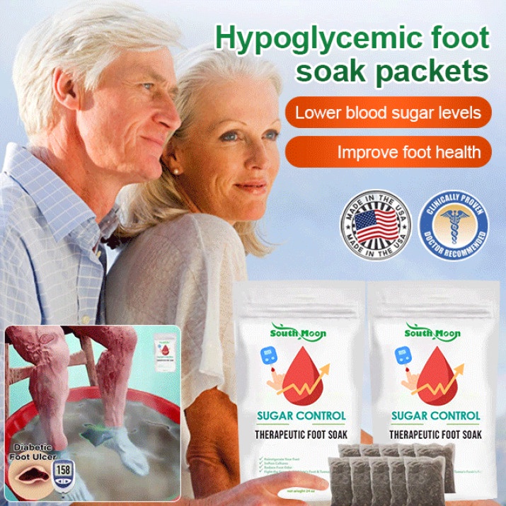 Hypoglycemic foot soak packets moisturizes foot skin 10pcs/bag Shopee