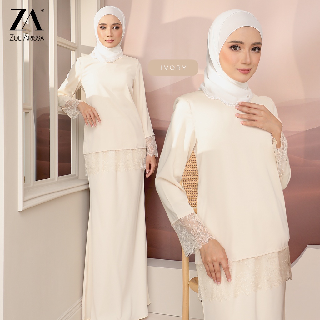 Gambar baju kurung Zoe Arissa