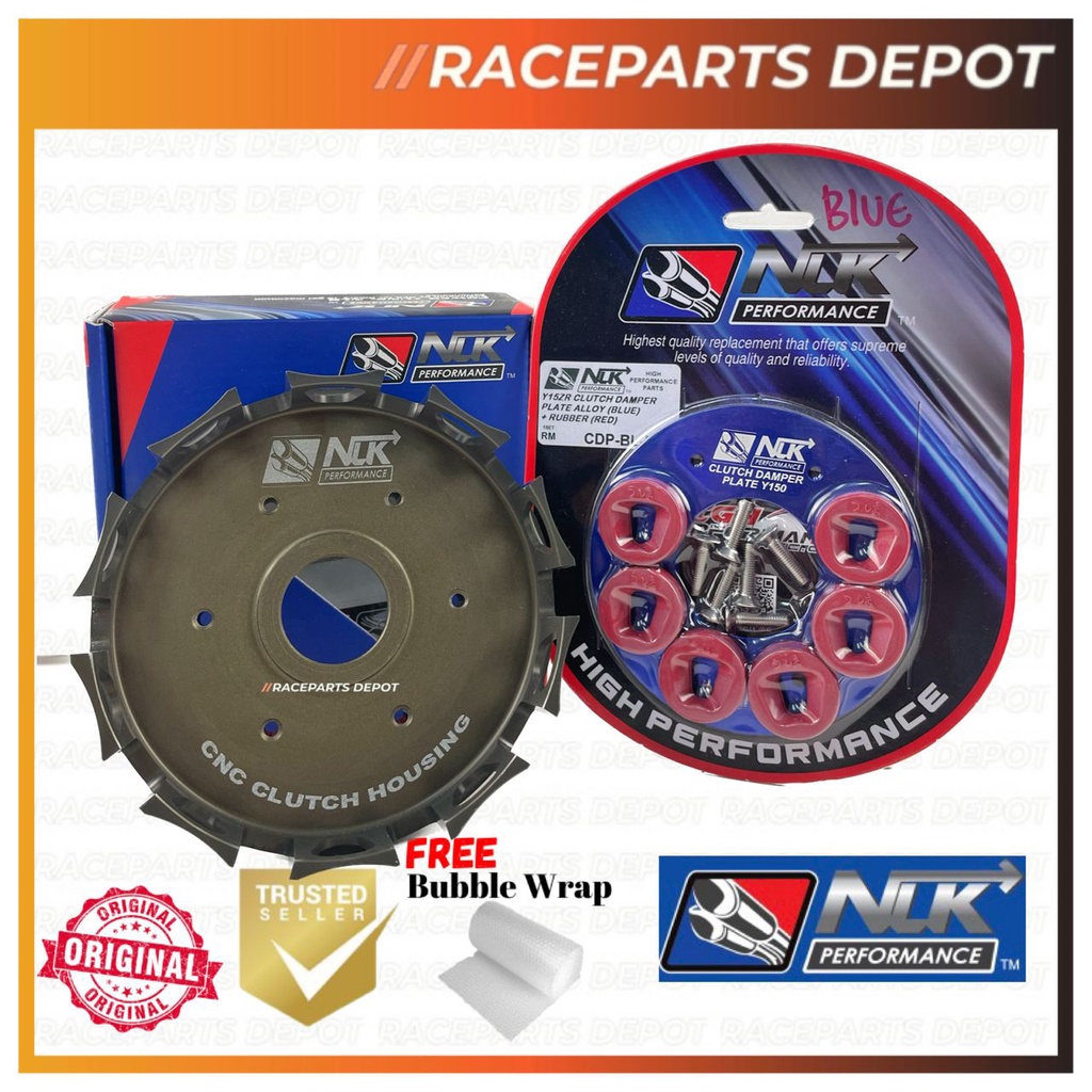 NLK Performance Clutch Housing Light Damper Plate Alloy Y15 v1v2