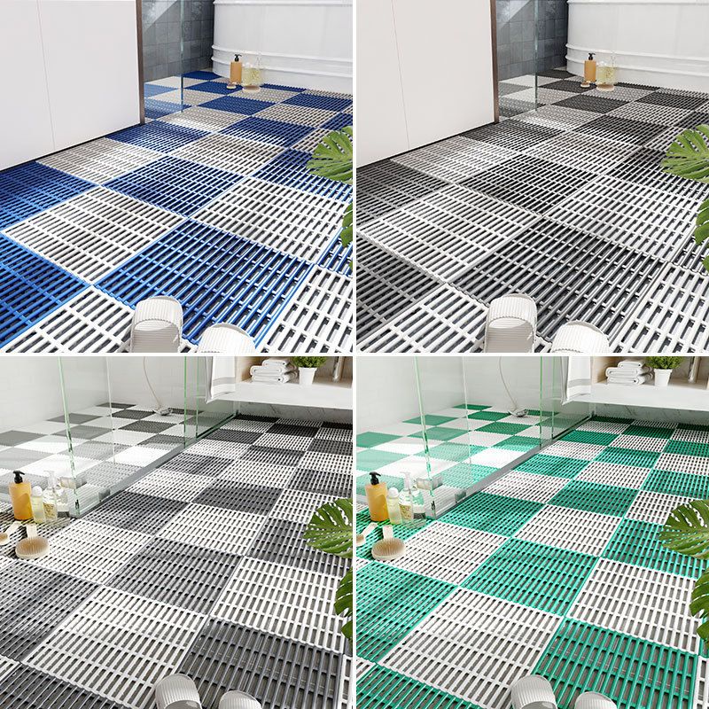 Polychromatic Nonslip Mat Premium Japanese Style AntiSlip Mat Toilet