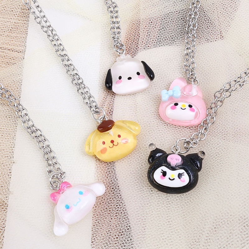 Anime hot sale couple necklaces