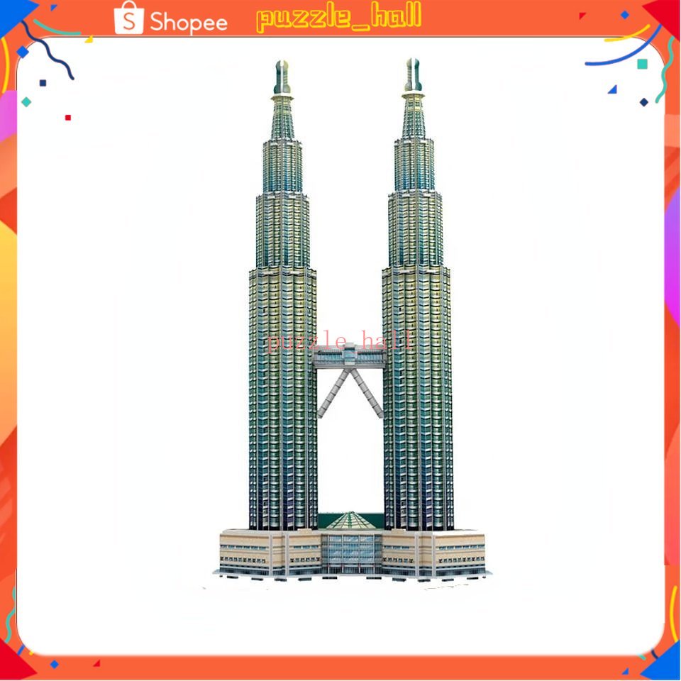 3d puzzle best sale petronas towers