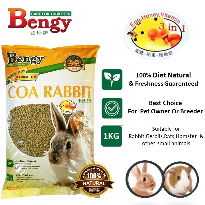 Bengy rabbit hot sale food