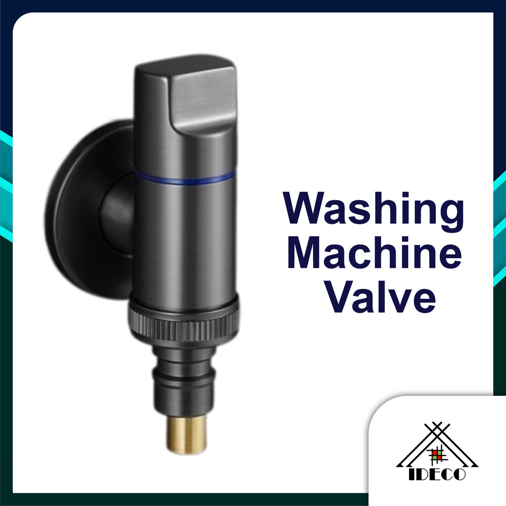 IDECO Universal Clip On Washing Machine Faucet Valve Automatic Water