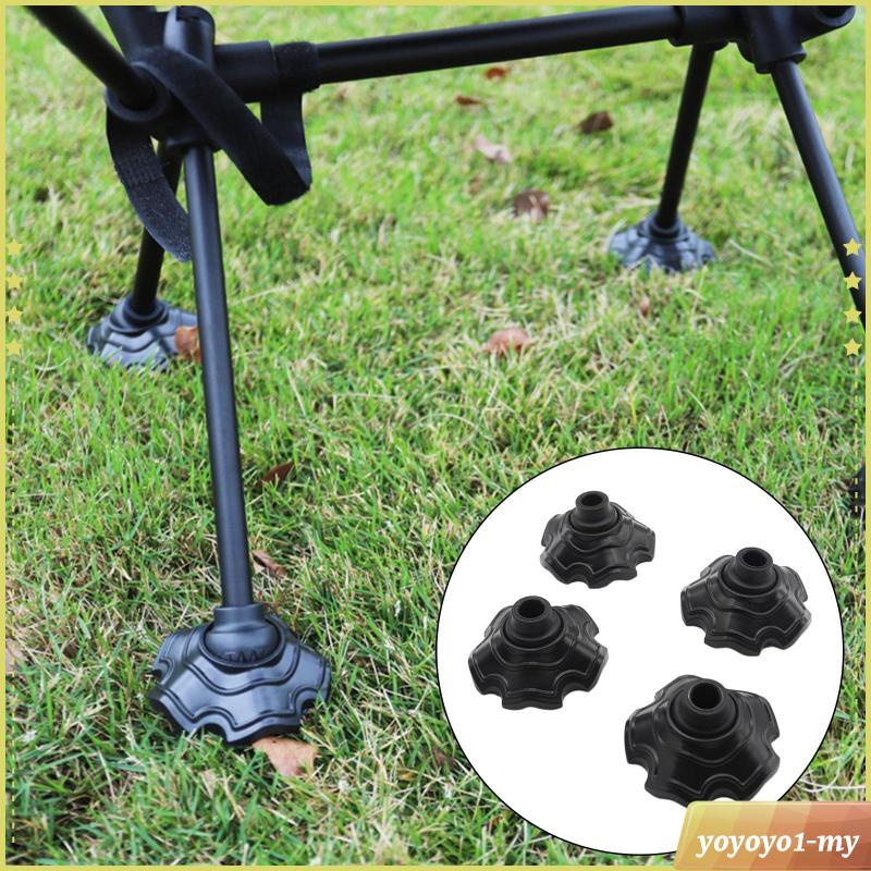 [YoyoyocfMY] 4Pcs Moon Chair Leg Protectors Outdoor Chair Leg Tips Caps
