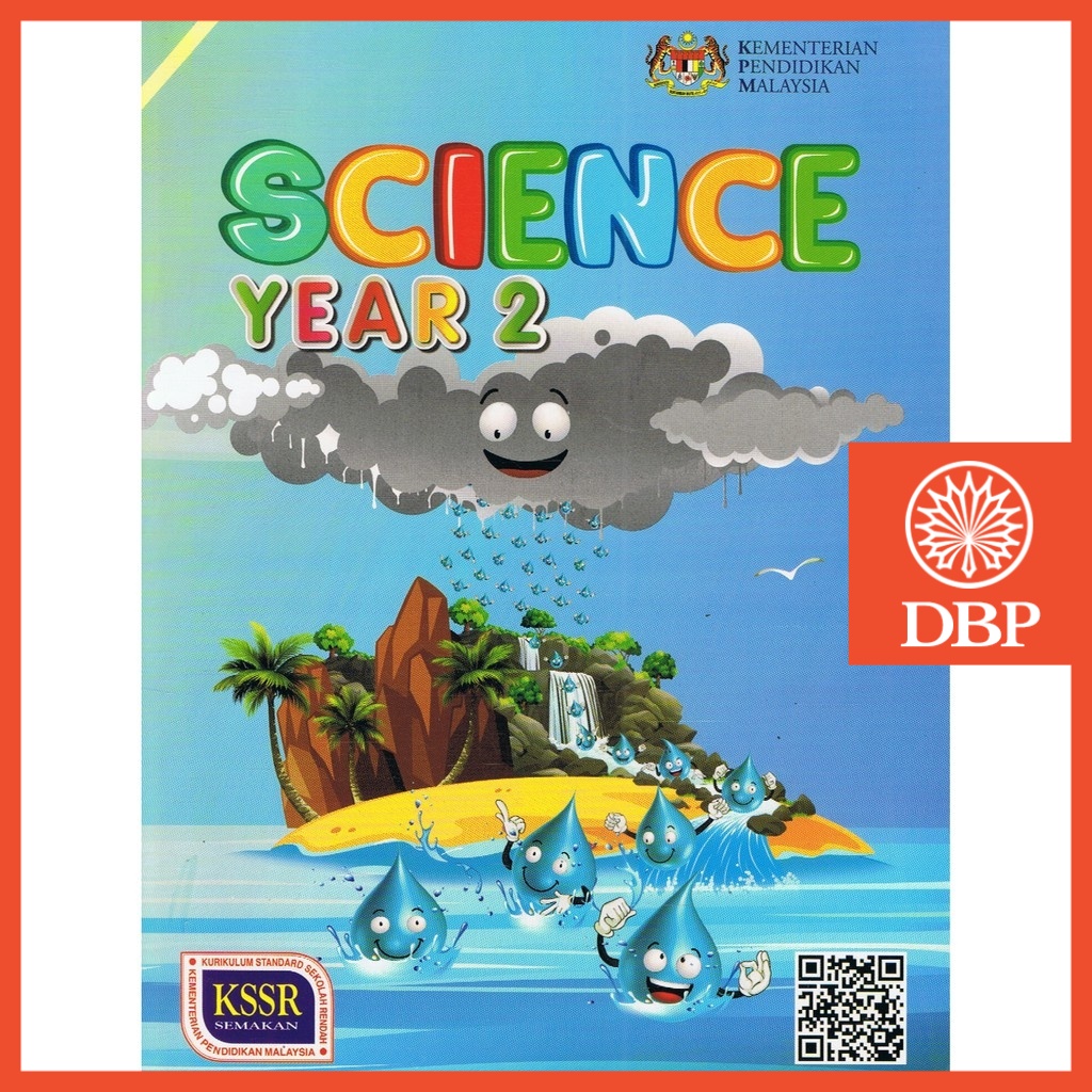 [DBP] Buku Teks Tahun 2 Science (DLP/English Version) | Shopee Malaysia