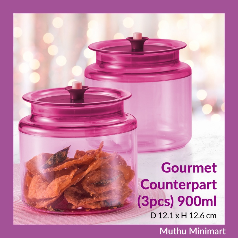 Original Tupperware  Gourmet Counterpart Food Storage Biscuit