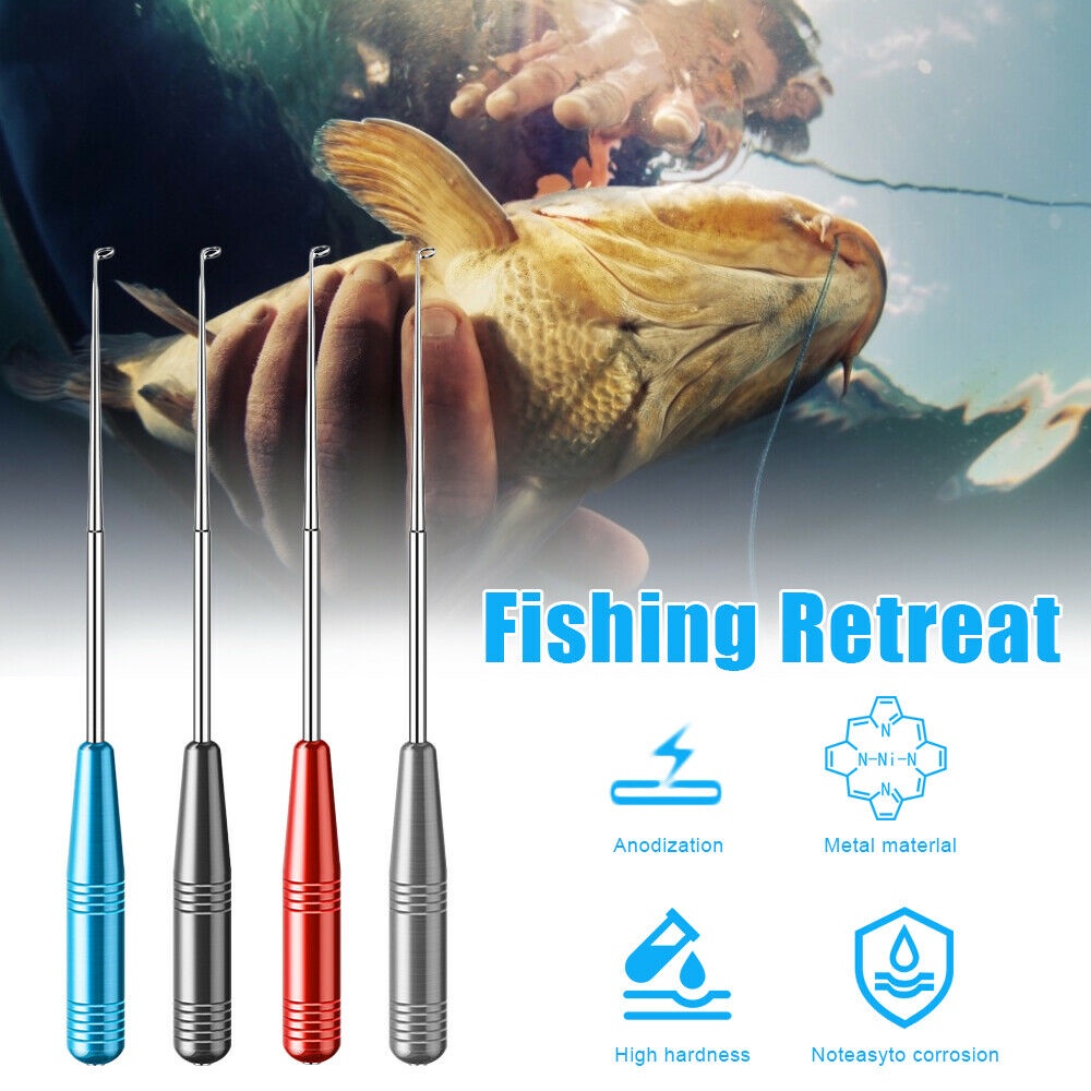 4Color Alloy Fish Hook Extractor Portable Safety Hook Release Tool