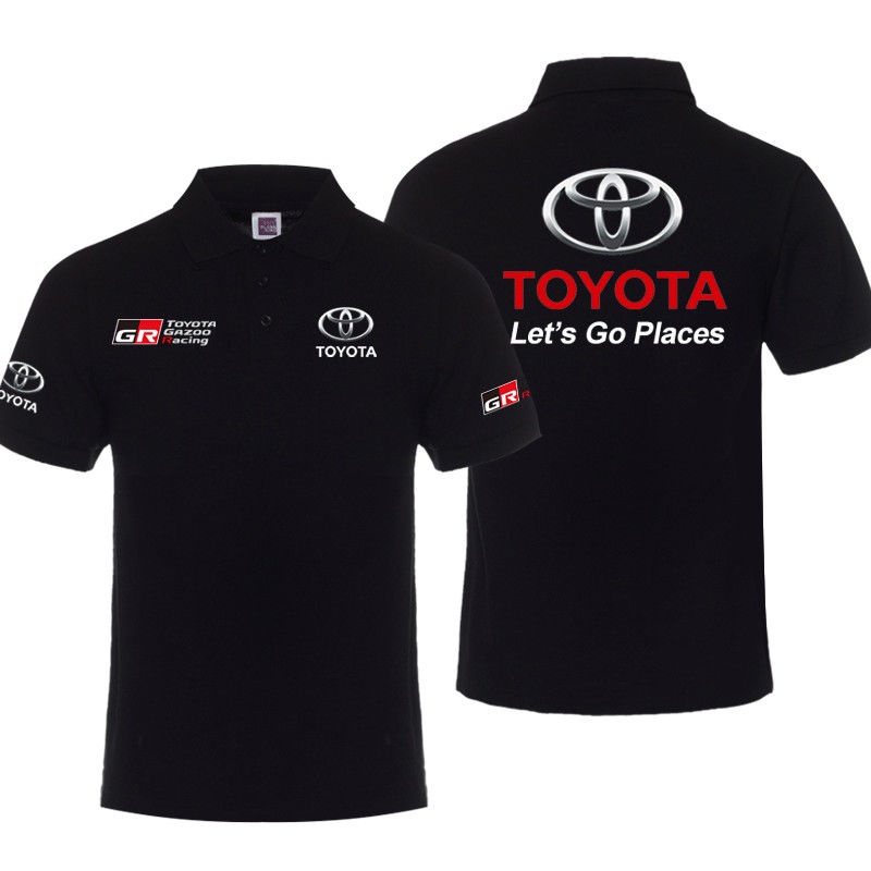 Toyota logo polo shirts hotsell