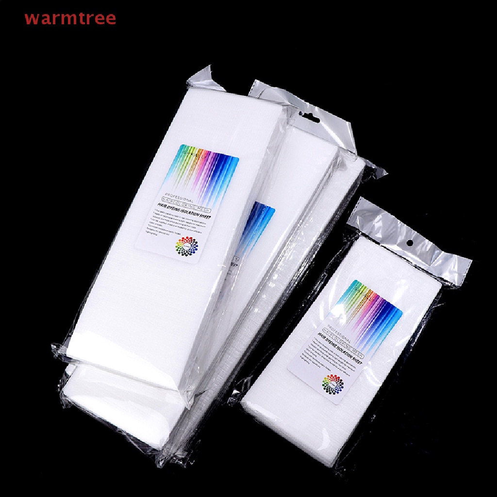 (warmtree) 50Pcs Highlight Paper Hair Dyeing Sheets Reusable Hair ...
