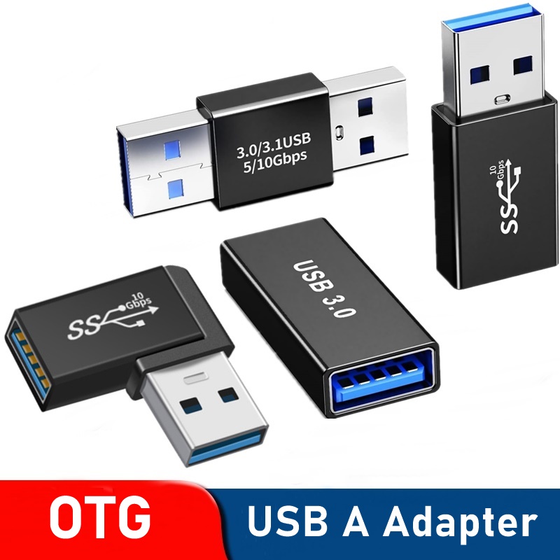 Universal USB 3.0 OTG Adapter Type A Male to USB A Female Converter
