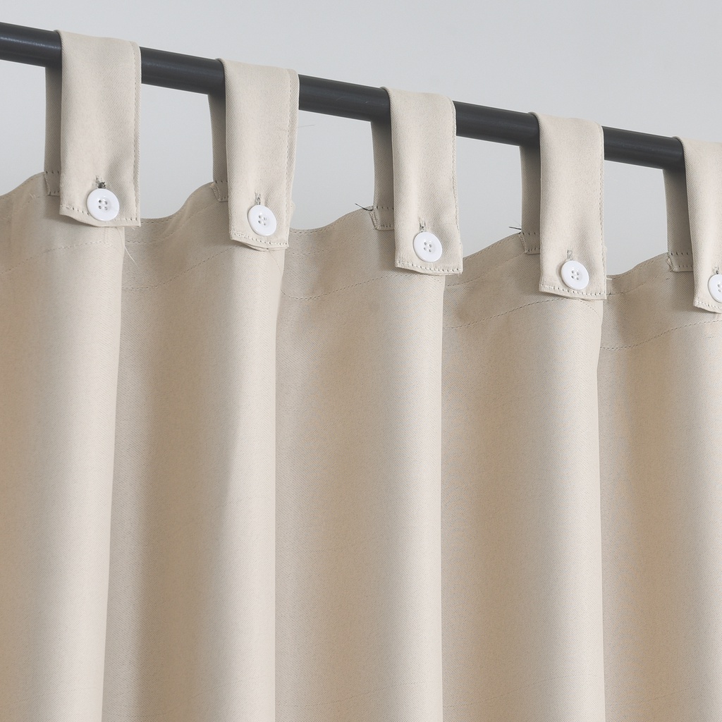 Blackout Curtain 1 PC Shoulder Strap Type For Living Room Sliding Door ...