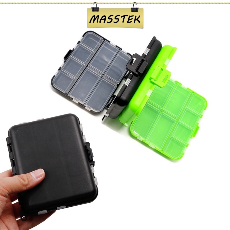 MASSTEK Johor Fishing Tackle Box Fishing Accessories Tool Storage Box Fish Hook Lure Fake Bait