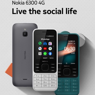 Unlocked Original Nokia 6300 FM Camera 2MP Bluetooth GSM TFT White Mobile  Phone