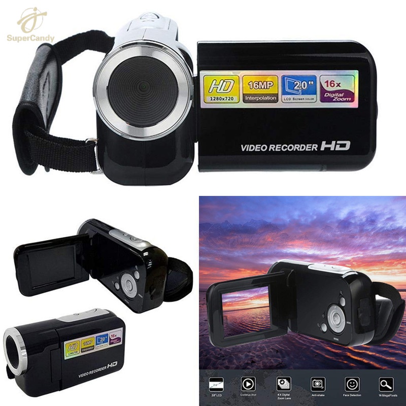 Video Camera Camcorder Full HD 1080P Vlogging Camera Recorder