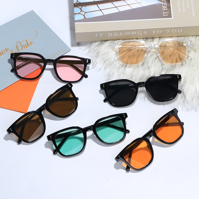 Korean Retro Square Sunglasses For Womensmall Face Fashion For Menoutdoor Fashionpersonalized