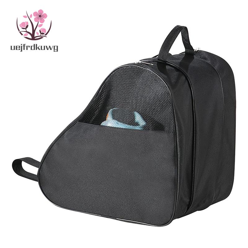 Ice Skate Bag,Roller Skate Bag with Adjustable Shoulder Strap for Girls