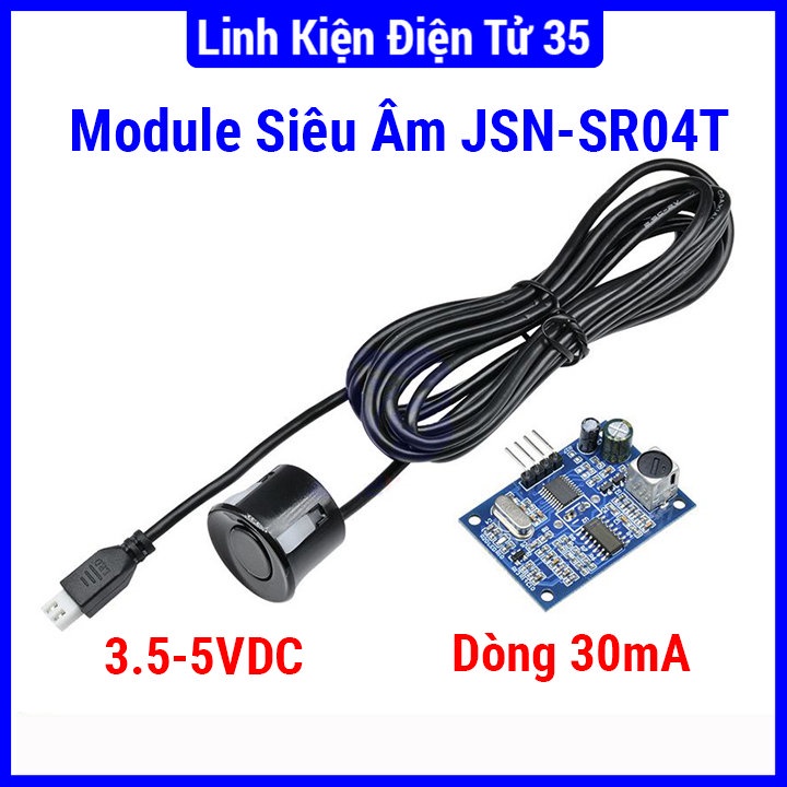 Jsn-sr04t 5V ultrasonic Module, super accurate distance measurement ...