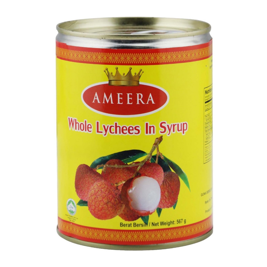 Ameera Whole Lychees in Syrup (567g) Shopee Malaysia