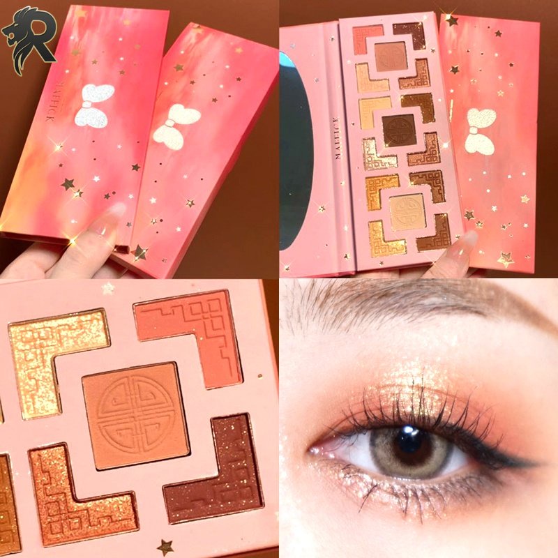 RL 15-color Eyeshadow Palette, Pearly Matte Eyeshadow Palette, Romantic ...