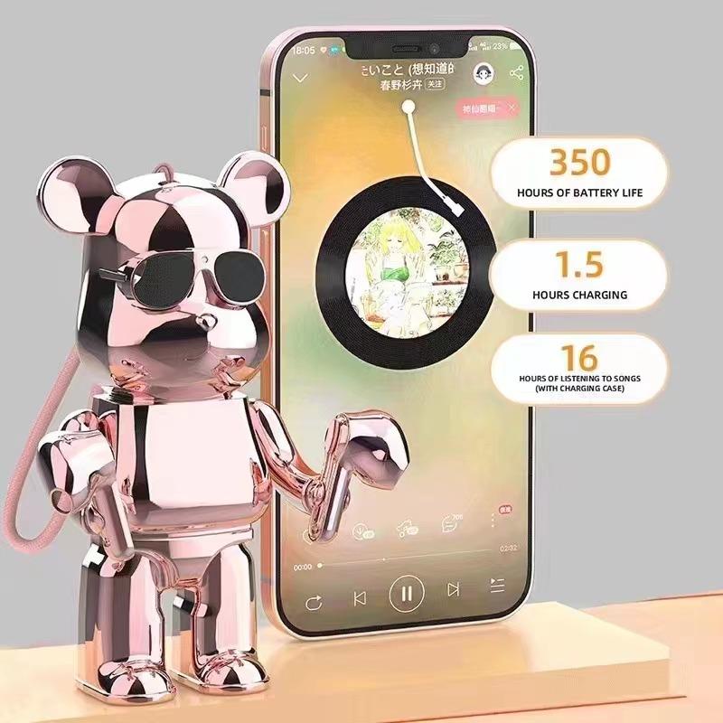 Violence bear earphone Bluetooth headset ultra-high sound quality high ...