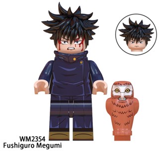 New Wm6159 Chainsaw Man Wm Anime Denji Pochita Power Electric Times Beam  Tolka Angel Building Blocks Mini-figures Kids Toys