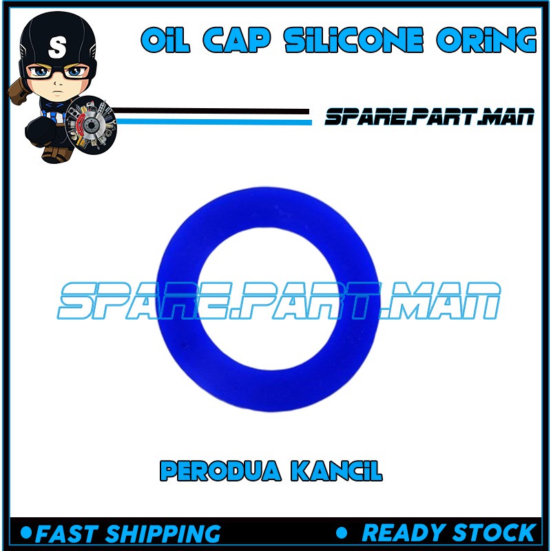 PERODUA KANCIL ENGINE OIL CAP SEAL ORING,OIL CAP RUBBER SILICONE BLUE