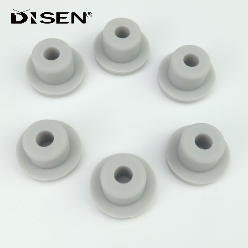 Bouchons D'extrémité En Silicone Gris - Lot De Bouchons Obturateurs De 2,5 à 30 Mm