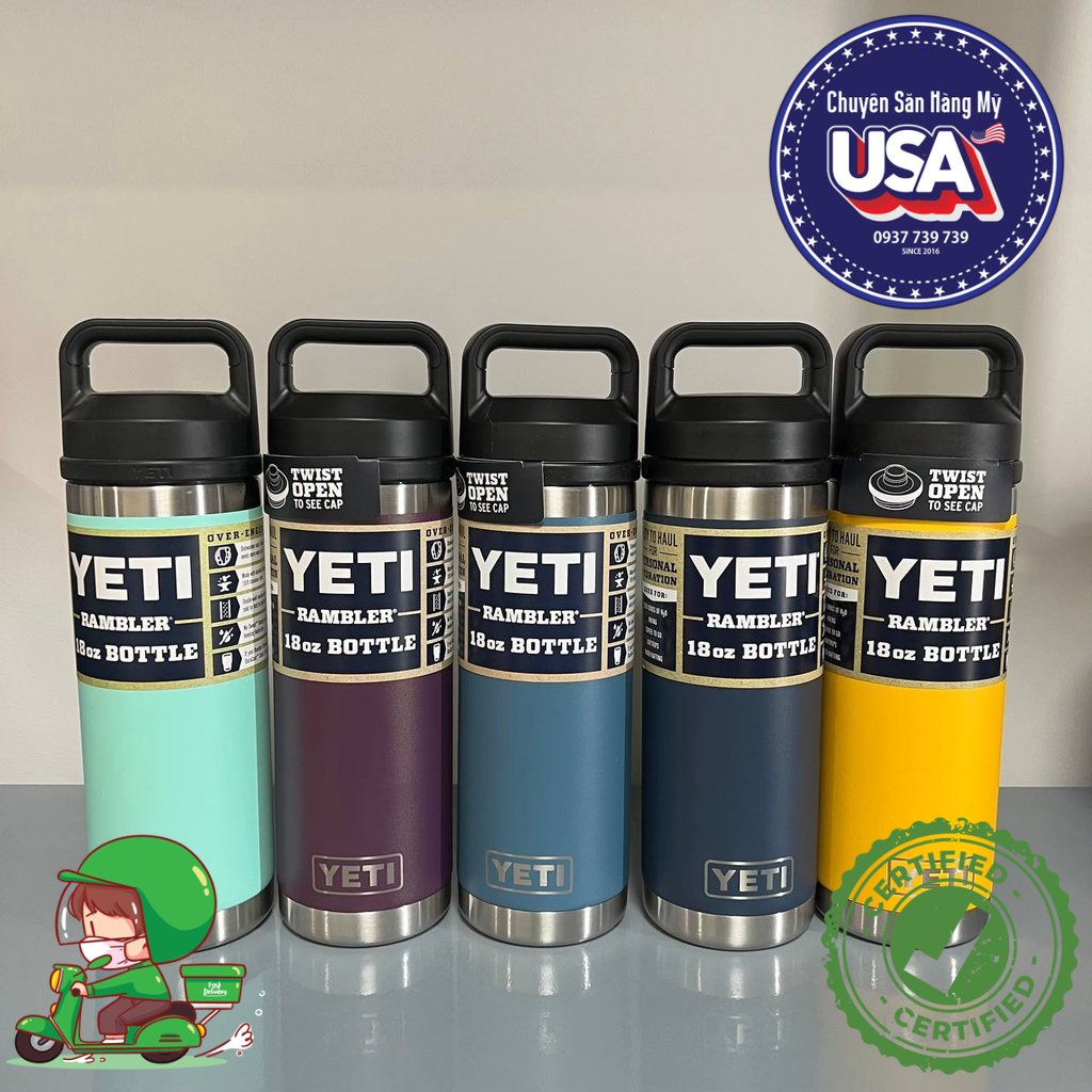 Genuine YETI thermos Bottle imported from USA - Bottle 18oz (USA MART ...