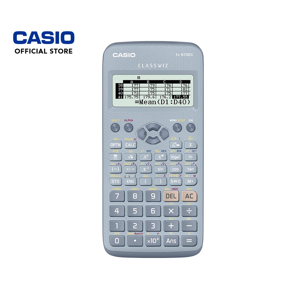 Casio Scientific Calculator FX570EXBU Blue Shopee Malaysia