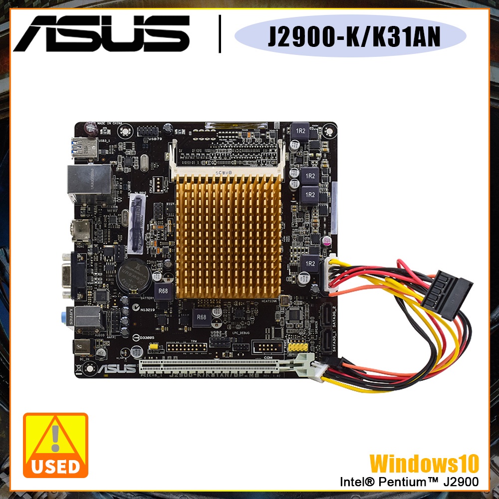 ASUS Motherboard J2900K/K31AN Onboard CPU Motherboard, Allinone