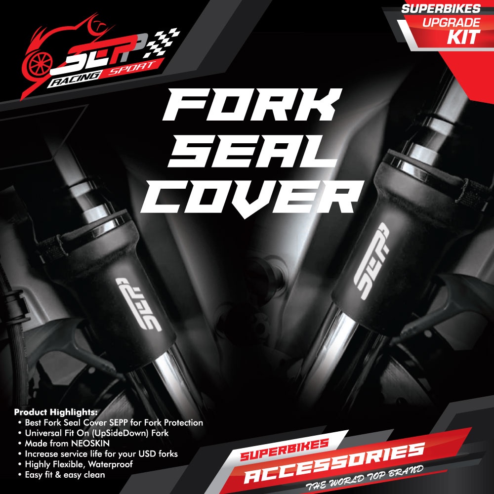 Motorcycle Universal Up Side Down Fork Seal Cover Shocks 1pair Z250