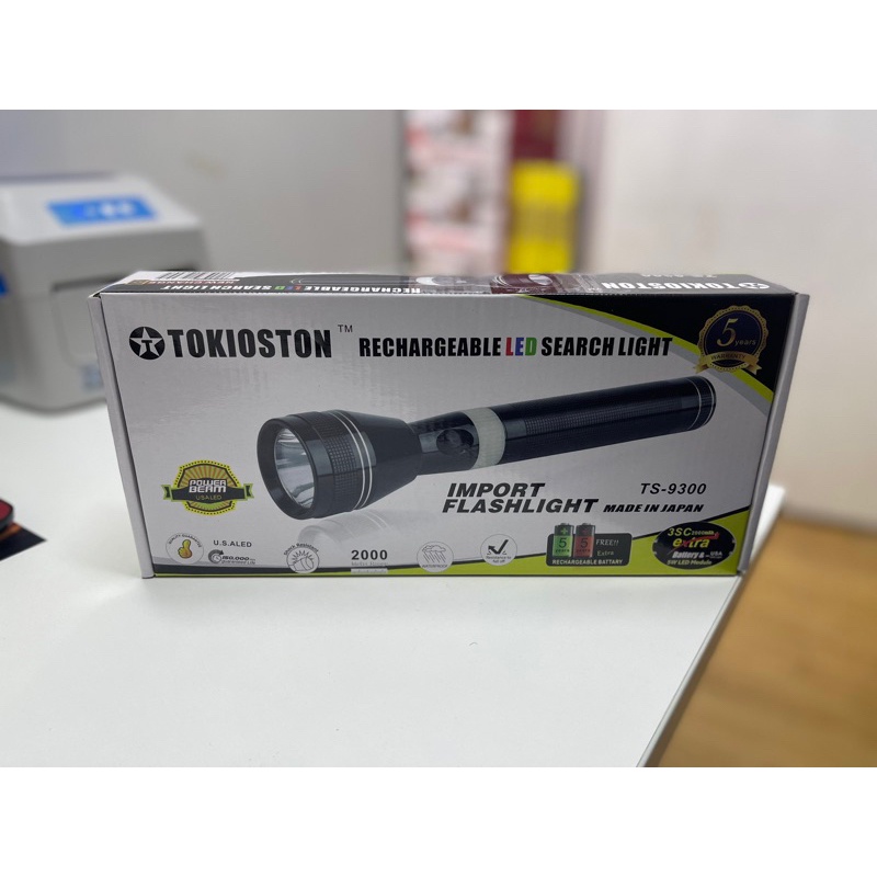 Tokioston Ts9300 Led Torch Light Japan Brand Flashlight Shopee Malaysia