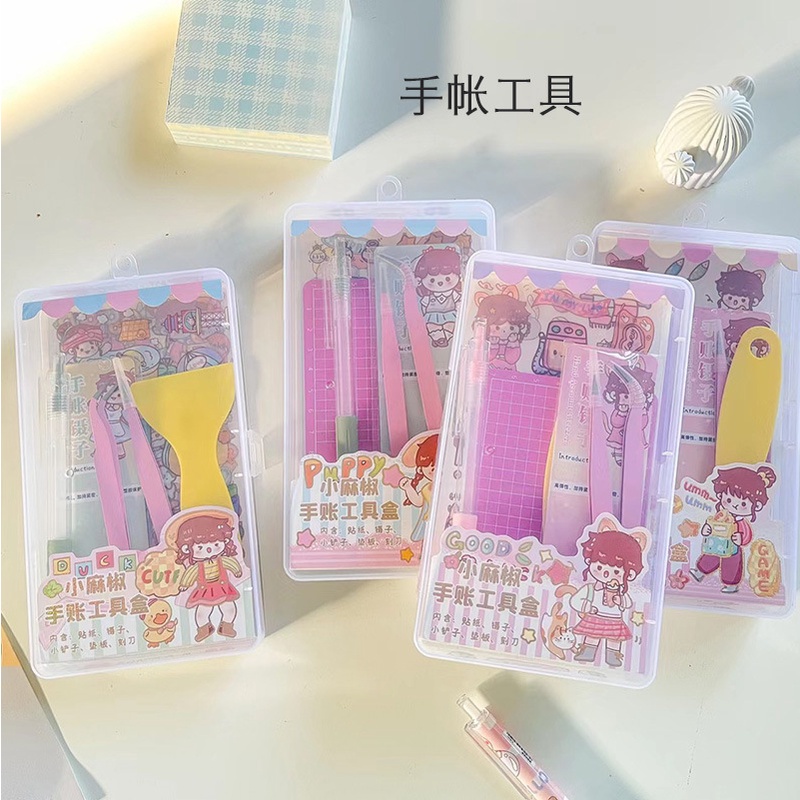 Ready Stock Journal Deco Tool Sets Tweezers Cutter Pen Shovel Cutting ...