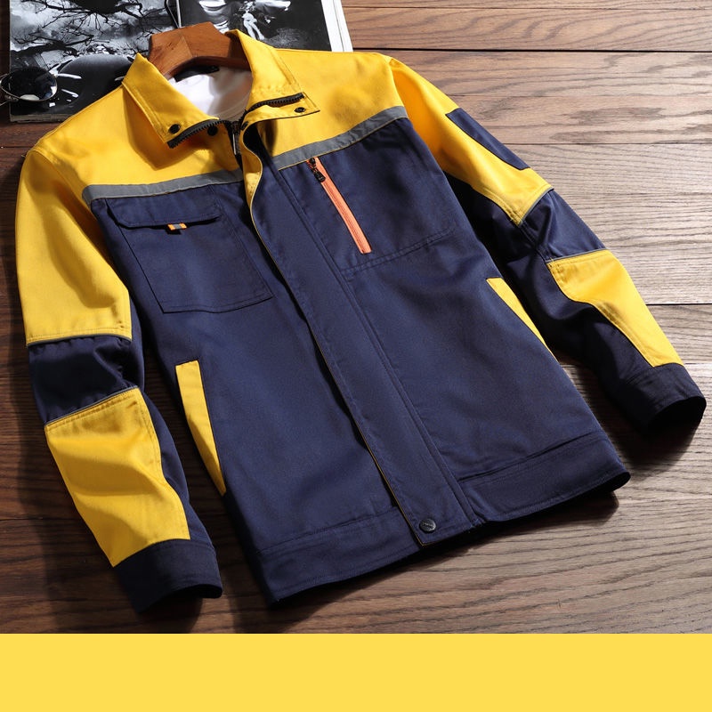 Safety Jacket Safe Jacket Reflector Workwear Long Sleeve Men Women