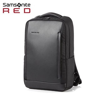 SAMSONITE RED Mens Eliun Backpack M Black AU709002 Laptop 15.6