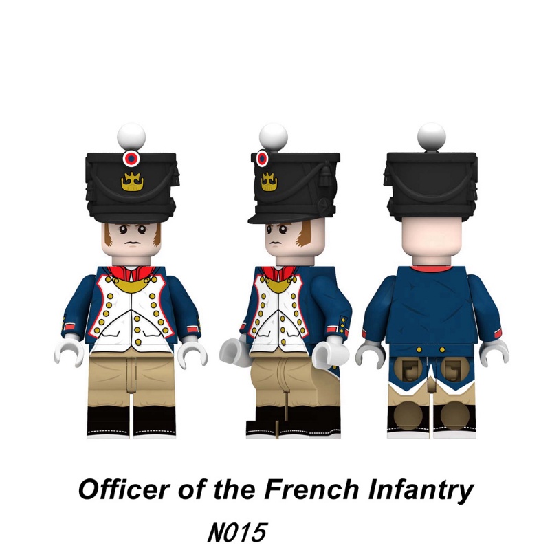 Napoleon Series N013-016 French Army High and Low Regiment Battalion ...