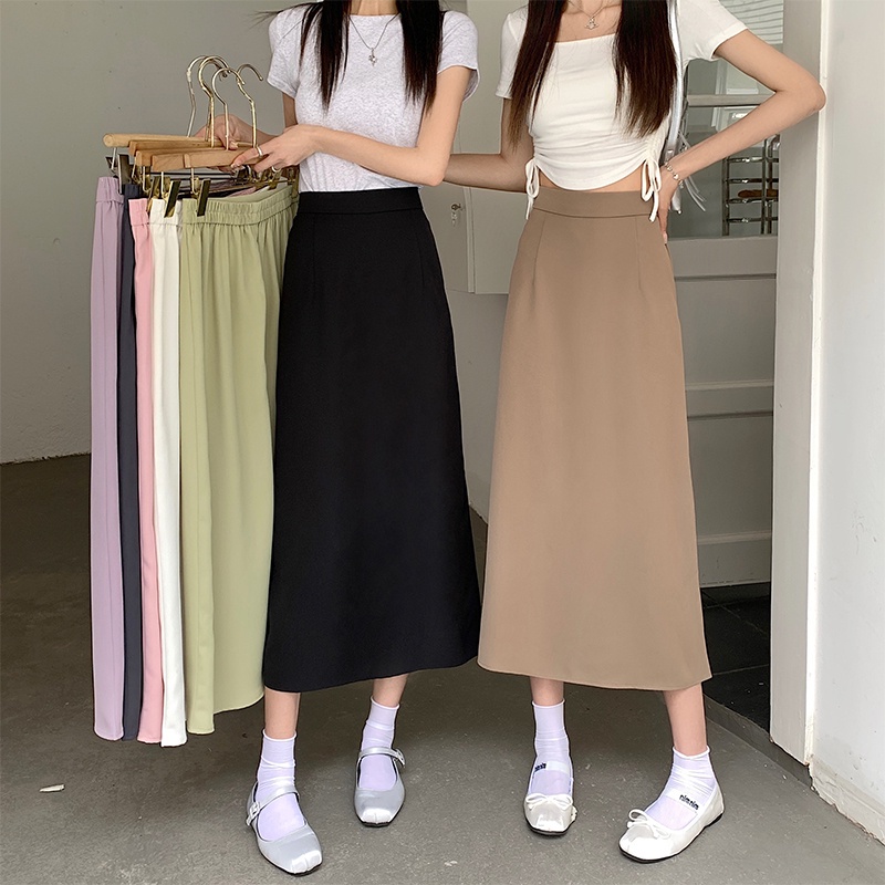 Beige skirt outlet 4xl