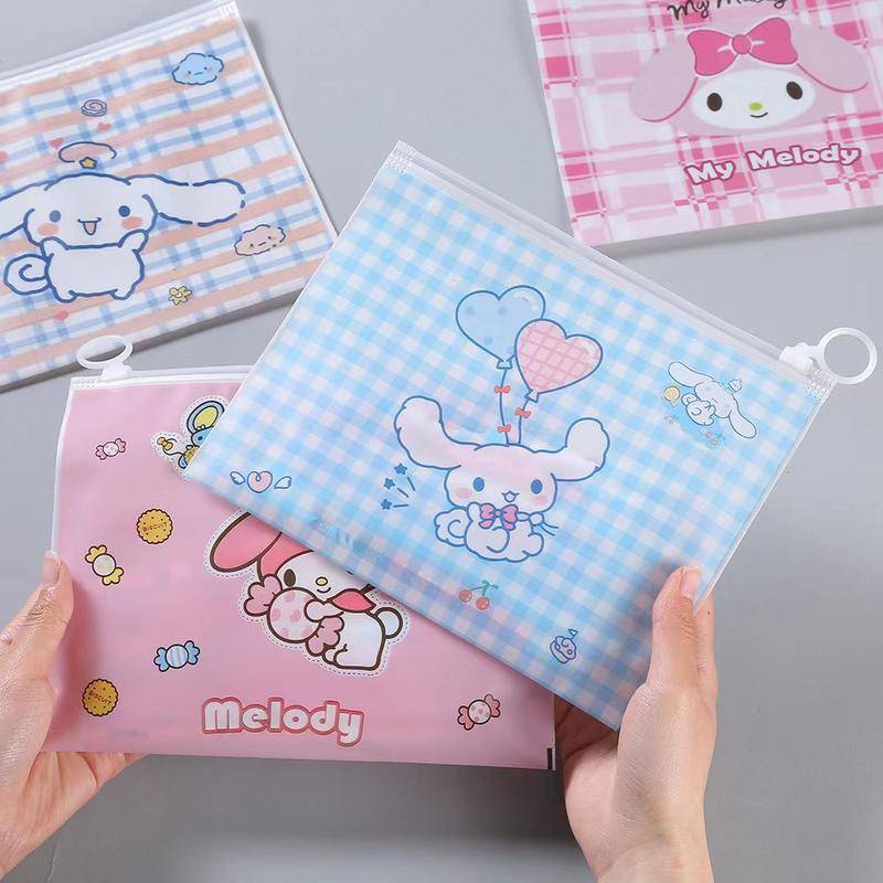 4 styles Sanrio Mymelody Cinnamoroll Animal Pencil Case School Pencil ...