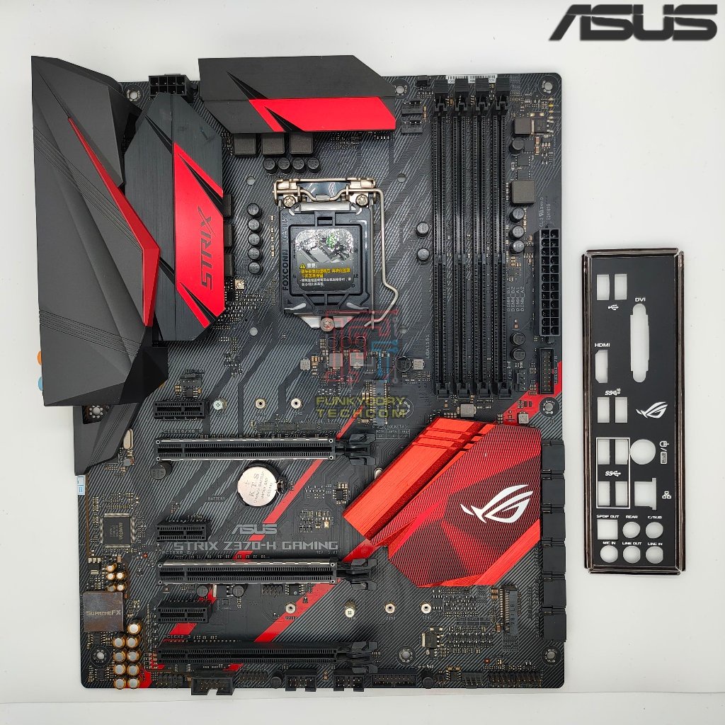 Asus Rog Strix Z370 H Gaming Atx Lga1151 Motherboard Shopee Malaysia 7509