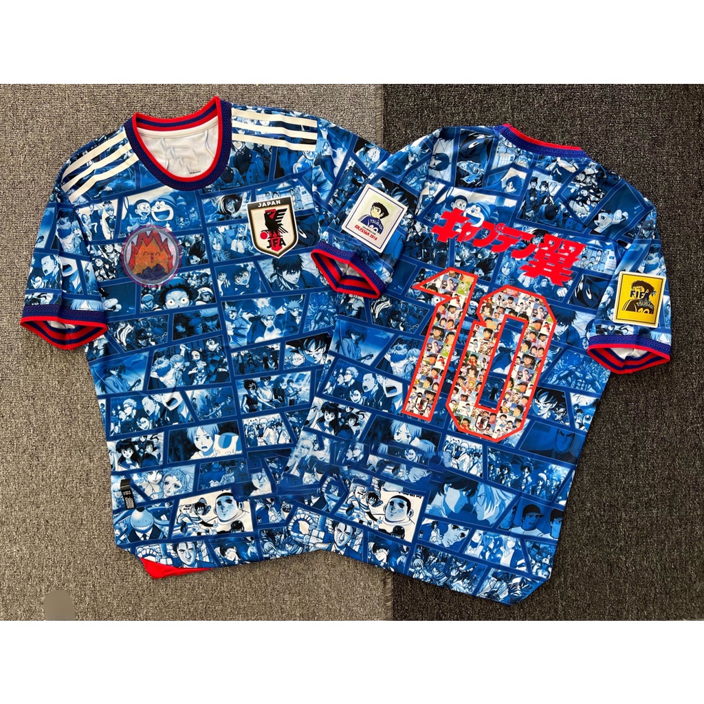 Japan Anime PLAYER VERSION National Team Jersey S