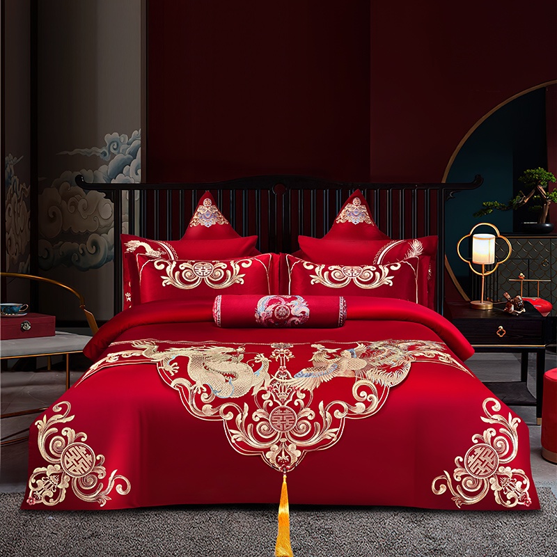 Wedding bedding store set malaysia