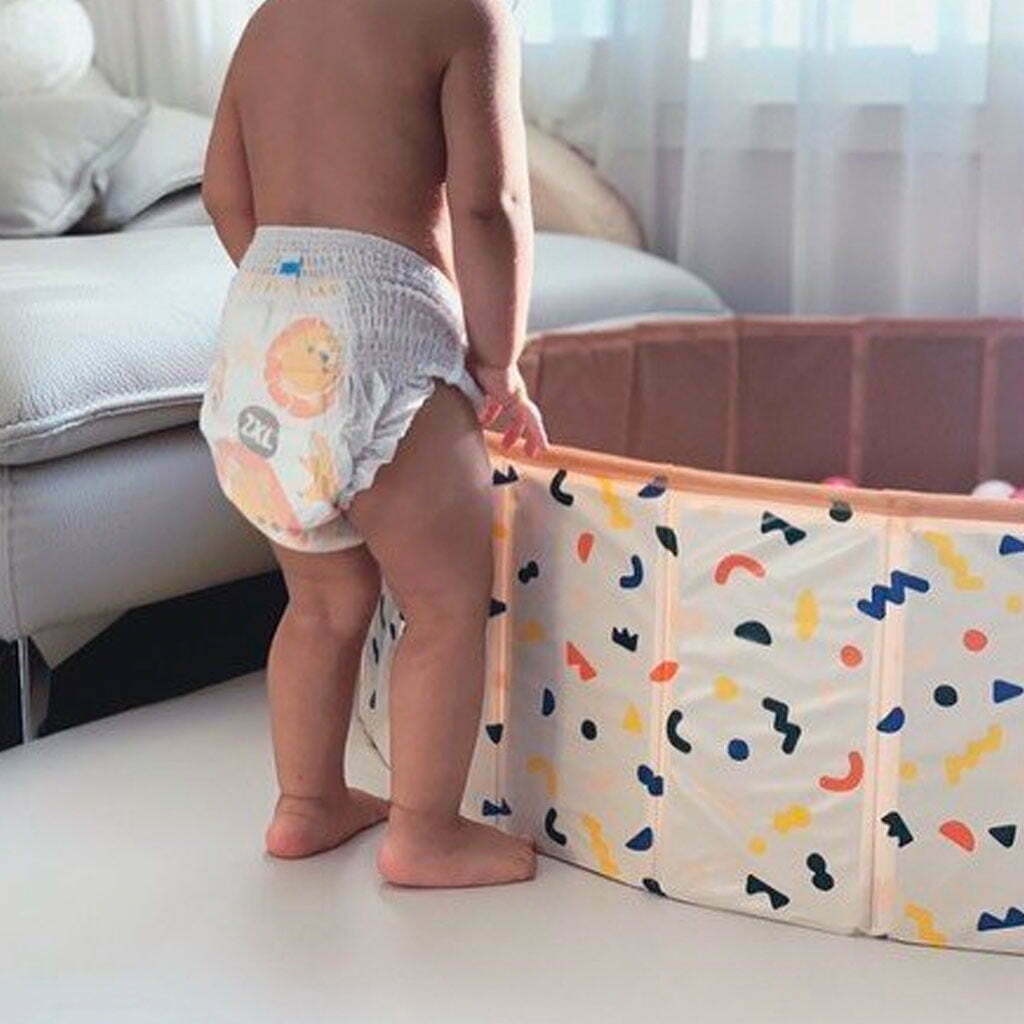 [Hayllo] K-MOM Dual Story Pull Up Diaper XXL (15kg+) 30pcs | Shopee ...