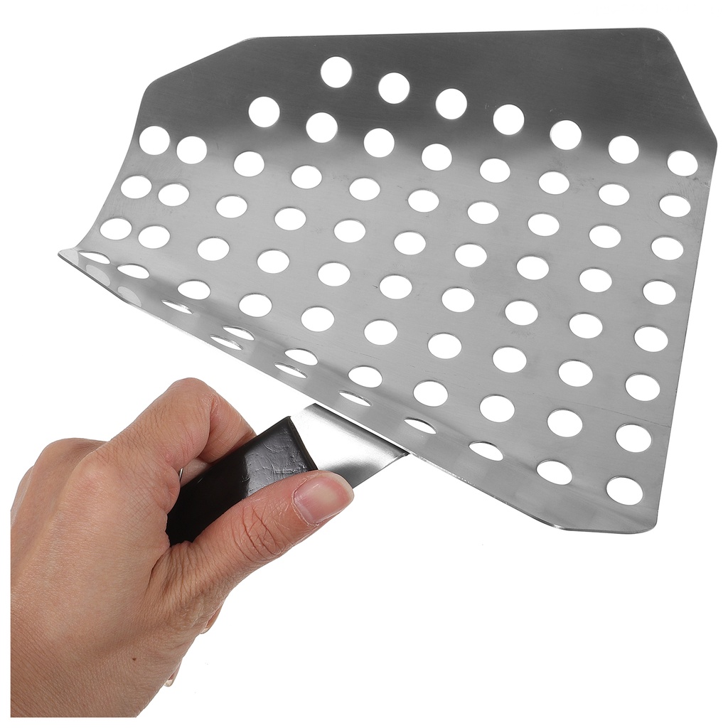Fry Bagger Scoop Chip Fries French Shovel Metal Pooper Scooper Bagging