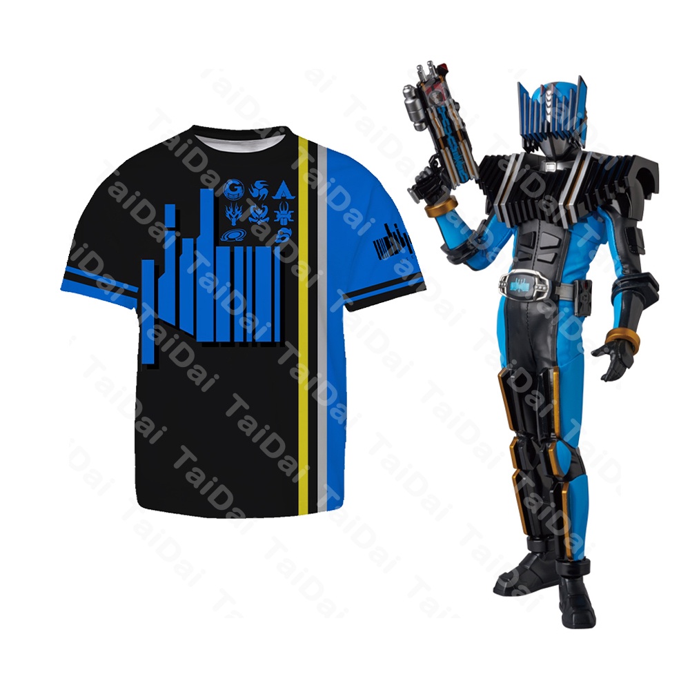 Kamen Rider Merchandise Short-Sleeved T-Shirt DECADE Zio Impression ...