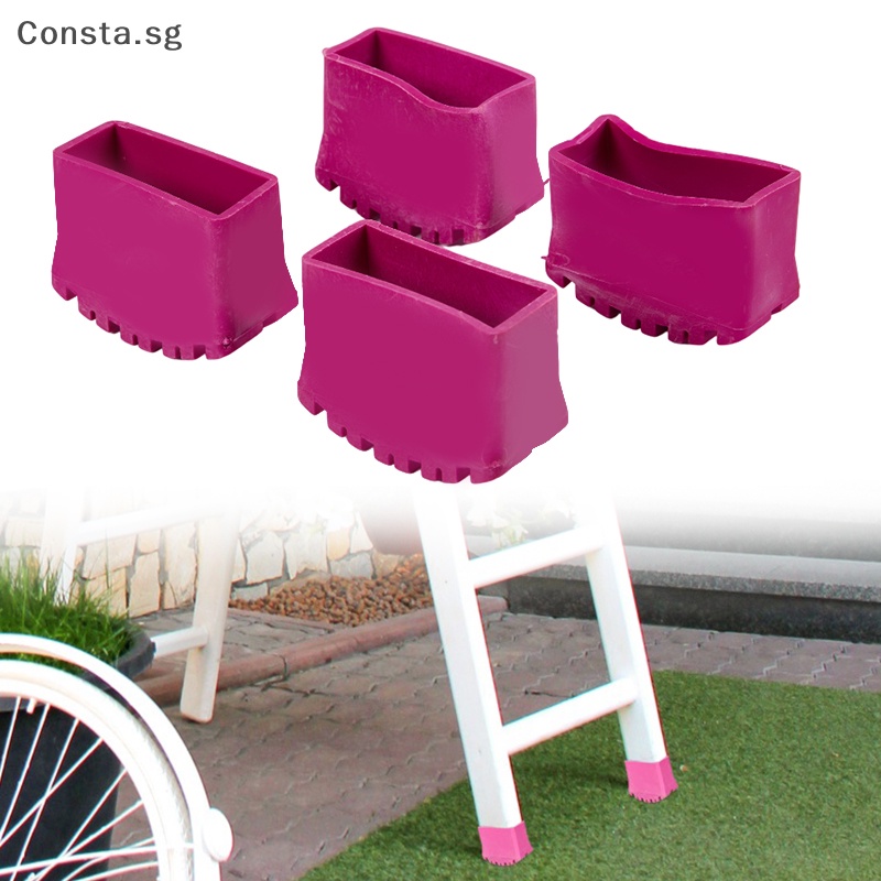 Consta 1pcs Fit Replacement Ladder Rubber Feet , Box Section Step