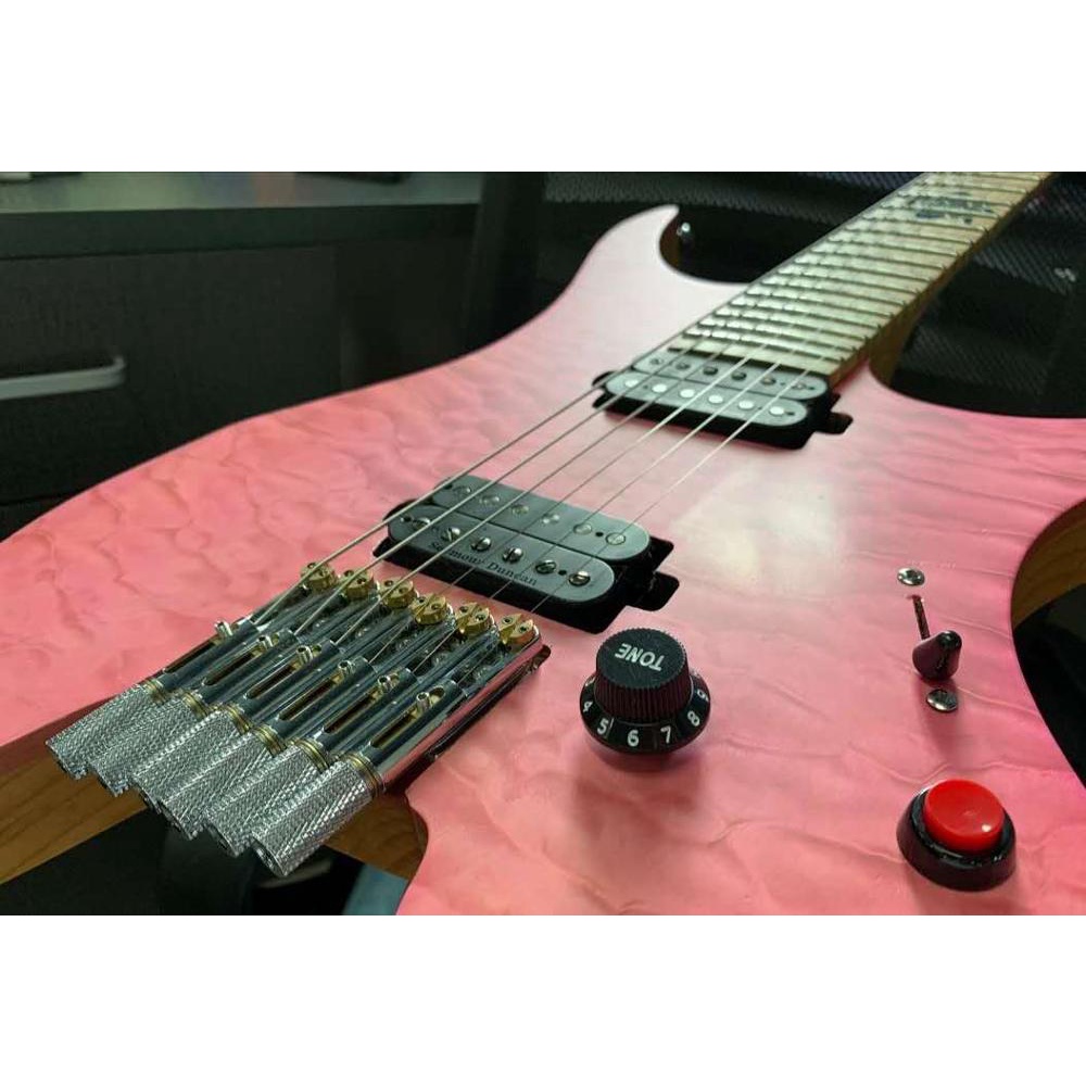 STChrome Single Headless Guitar Bridge Headless Fanned Fret Single